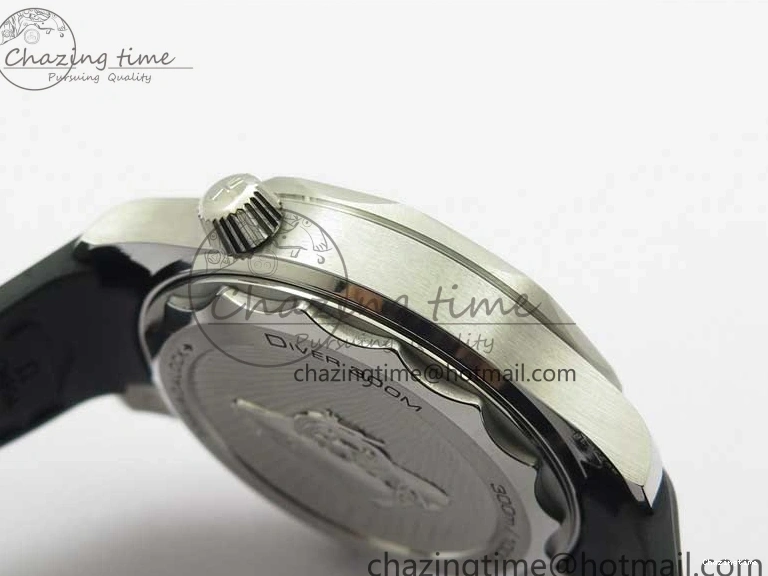 0121 BestValue Seamaster Diver 300M Nekton VSF 1:1 Best Edition Black Dial on Black Rubber Strap A 7886